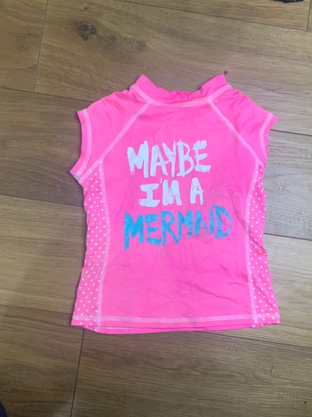 BillaBong Swim Shirt “Maybe I’m a Mermaid” Size XS